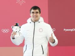 Russia took silver in the skeleton