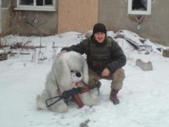 A photo of one of the shot Marines of the brigade of the APU was published
