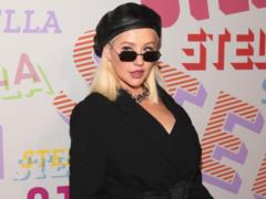 Christina Aguilera excited with naked photos in the bathroom
