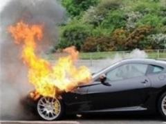 In Odessa, unknown people burned the car of the deputy head of the court of appeal