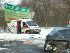 В Винницкой области в результате ДТП с участием  скорой  пострадали 8 человек