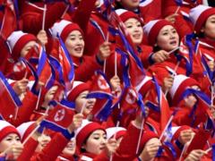 Болельщица КНДР поддержала США