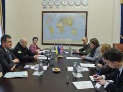 Turchinov held an important meeting with the Ambassador of Great Britain