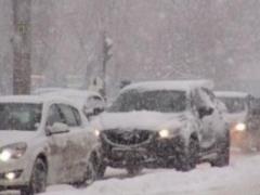 У Києві утворилися жахливі  пробки 
