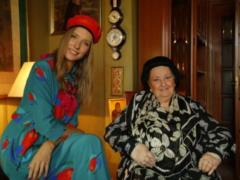 The opera diva Montserrat Caballe showed her apartment and told about her favorite football players