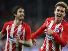Atletico defeated Seville in an away match