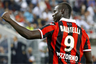 Balotelli scored a landmark goal for Nice