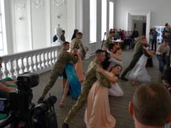 In Chernigov, launched a project to rehabilitate the military  Dancing for Peace 