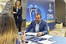 Pavelko: FFU will do everything to make the Champions League Champions League the best in history