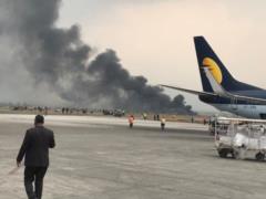 В Катманду разбился пассажирский самолет