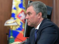 Volodin: Moscow is ready to respond to sanctions against RT