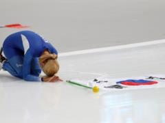 Olympic champion went crazy