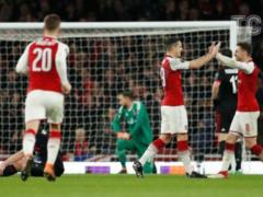  Arsenal  for the second time beat  Milan ,  Borussia  sensationally left the European League