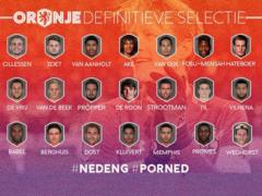 The Netherlands summoned five newcomers to the matches with England and Portugal
