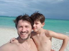 The son of Sergei Pritula laughed at his father