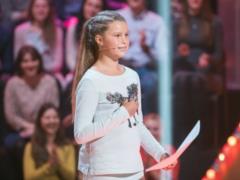 The daughter of the leading  TSN  Lydia Taran won 50 thousand hryvnia in the show  Ridiculous comedian. Children"