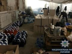 In Kharkov, the police seized more than 5,500 liters of falsified alcohol from circulation