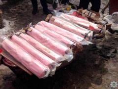 At the 41-year-old Odessa police found an impressive arsenal