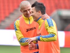 Пятов, Коноплянка, Ракицкий и Бутко сыграли юбилейные матчи за Украину