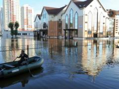 Houses of thousands of Russians went under water