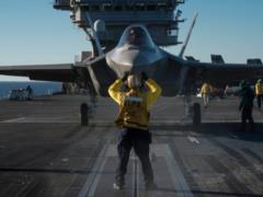 F-35 fighters underwent an important stage of tests on the aircraft carrier  Lincoln 