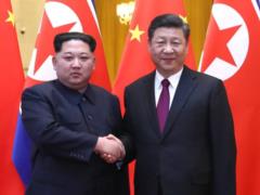 Kim Jong-un selected the patron