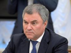 Volodin spoke about the tragedy of Britain