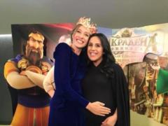 Osadchaya, Babkin and Ruslana congratulated Jamal on the birth of his first child