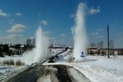 В Свердловской области начали взрывать лед на реках