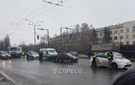 In Kiev with an accident with auto cash collectors, two people were injured