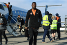 Kayode went with Shakhtar to a match against Zarya