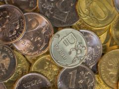Ruble dodged the western trap