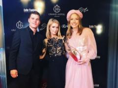 Osadchaya, Gorbunov and Kishe had a hangover with Paris Hilton in Lviv