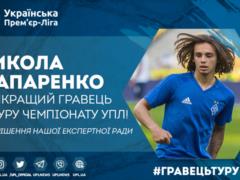 Шапаренко – лучший игрок тура УПЛ