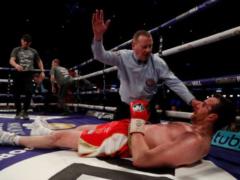 Opponent  Russian Knight  Povetkin imposed more than 40 stitches after a knockout