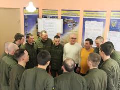 In Kharkov, conducted training for guardsmen - participants of the ATU