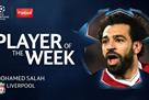 Salah bypassed Ronaldo and became the best player of the week in the Champions League
