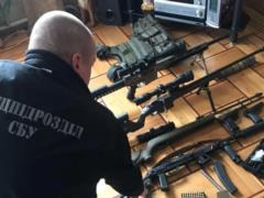 In Odessa law enforcement officers seized a huge number of weapons