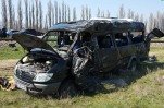 На переезде в Крыму столкнулись микроавтобус и электропоезд, есть погибшие и пострадавшие