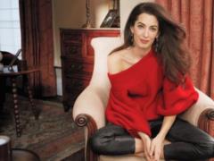 George Clooney s wife first shot for gloss and told about her life
