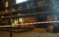 The police have a video of a shot from a grenade launcher in Kyivmiskbud