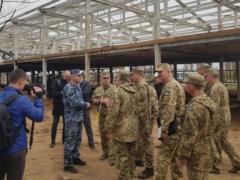 Poltorak inspected the development and reconstruction of infrastructure for the army in the Odessa region