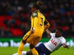 Brighton - Tottenham. The day before