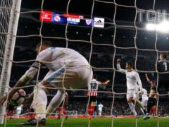 Ronaldo  scratched  for the  Real  draw in the game with  Athletics 