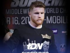 Former world champion in boxing Alvarez was disqualified for six months