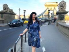 Solomiya Witwickaya boasted an aspen waist in designer corset