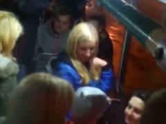 "This is crazy!" In Kharkov, passengers fought directly in the trolley (video 18+)