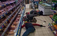 In the meat department of the cat caught cat