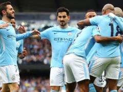 Manchester City again defeated Swansea
