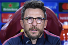 Di Francesco: We want to squeeze the maximum out of potential weaknesses in Liverpool
